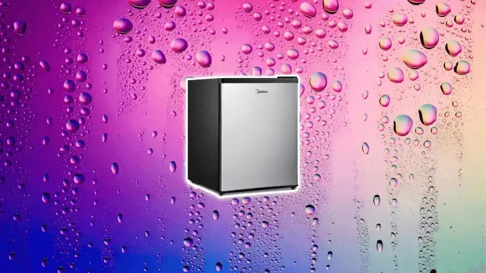 how to prevent condensation in a mini fridge